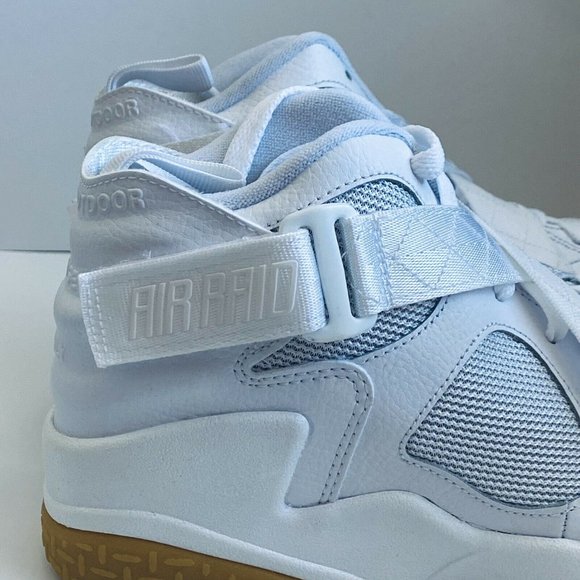 Nike Air Raid White/Gum Mens Shoes Size 8 DJ5974-100 Box Damage - Picture 2 of 6